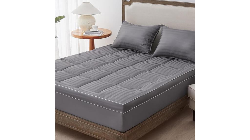 cooling gel infused mattress pad