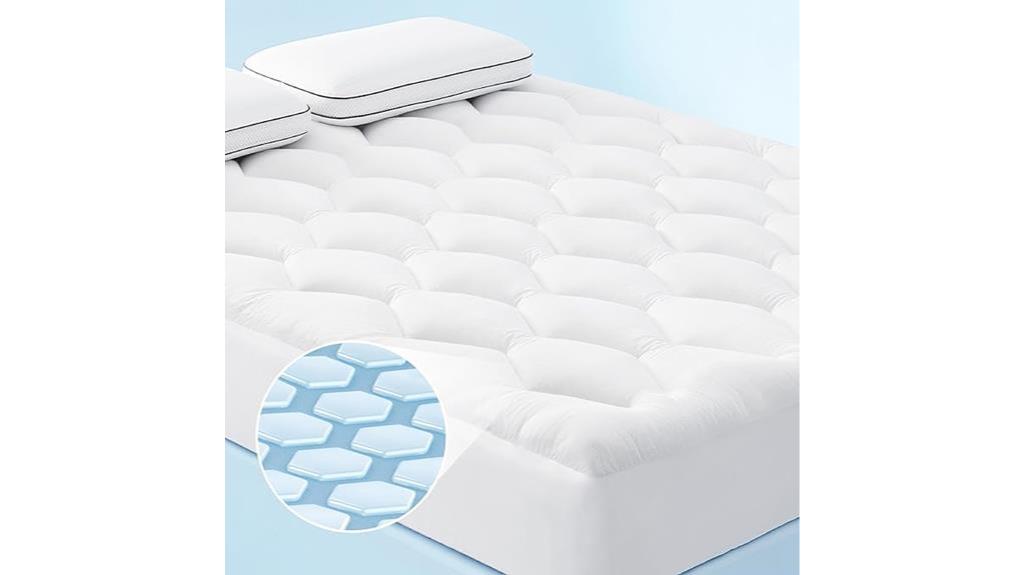 cooling mattress pad details