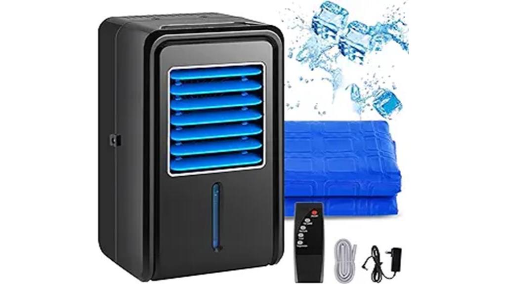 cooling system for mattresses