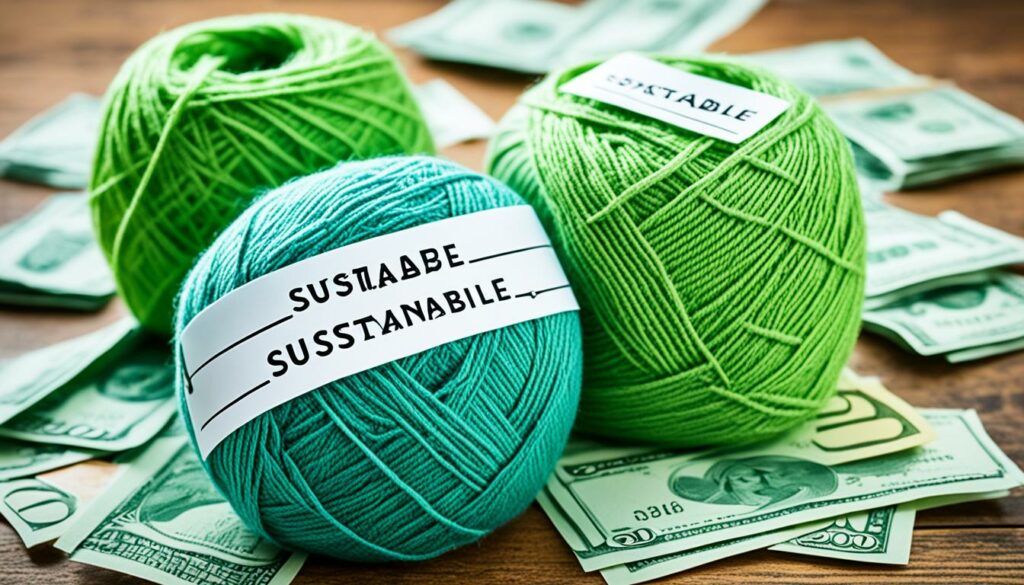 cost and sustainability of yarn