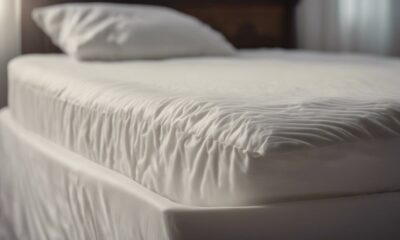 cover mattress topper with sheet