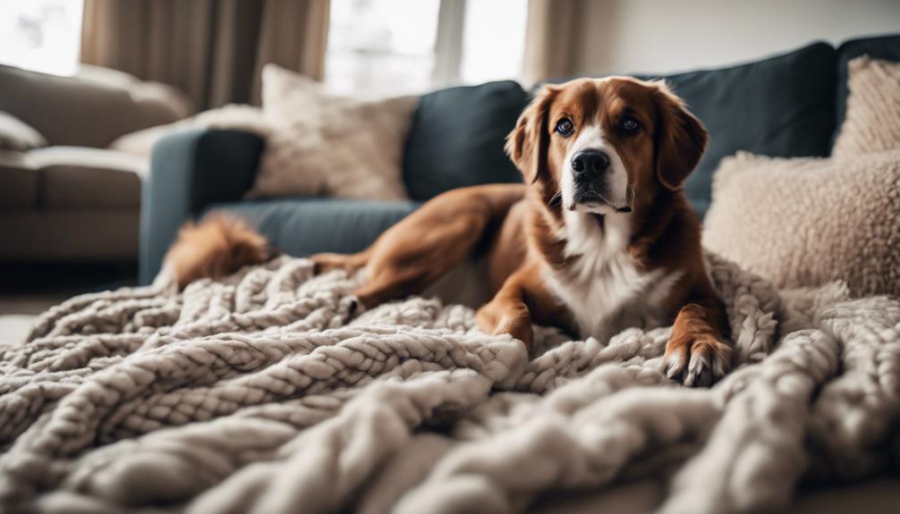 cozy and stylish dog blankets