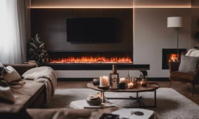 cozy and stylish fireplaces