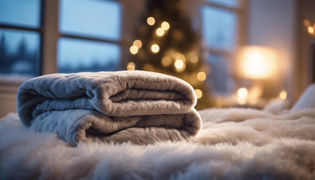 cozy blanket for winter
