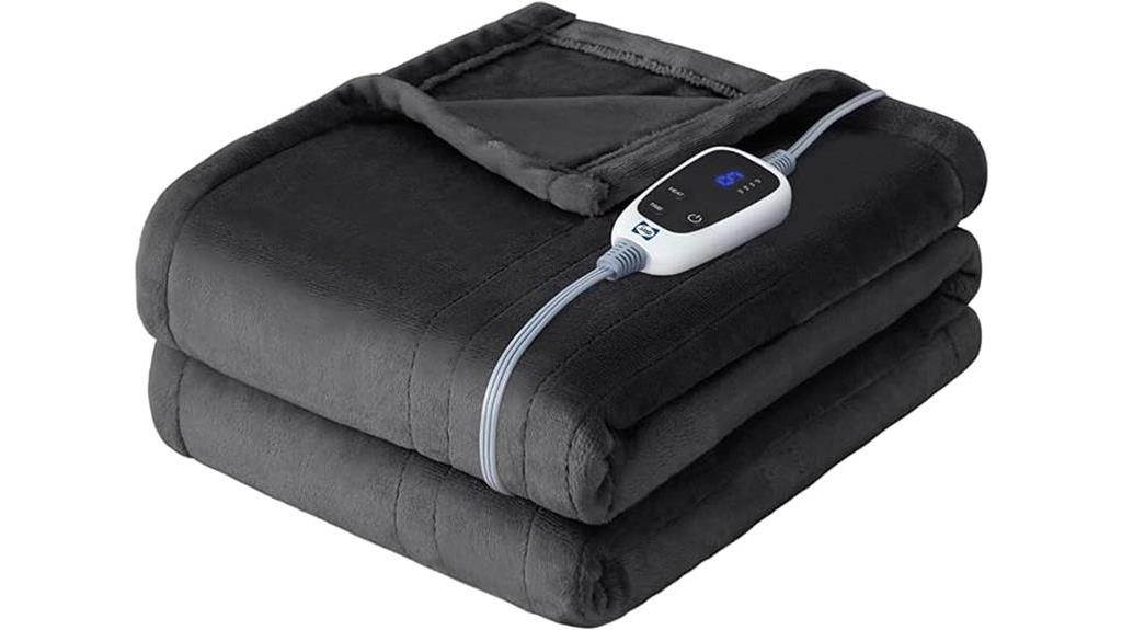 cozy electric heated blanket
