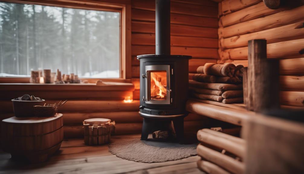 cozy sauna wood stoves