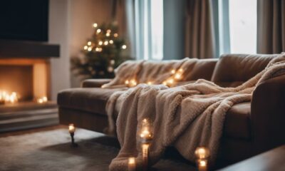 cozy winter with electric throws