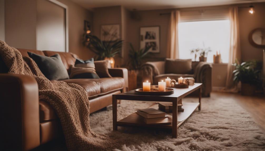 creating a cozy home