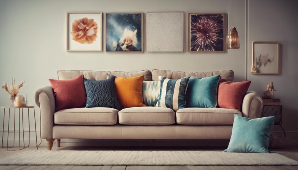 creating inviting spaces with pillows