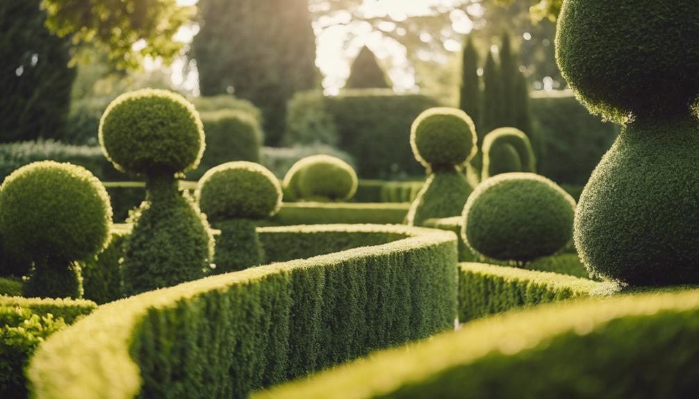 creative topiary garden ideas