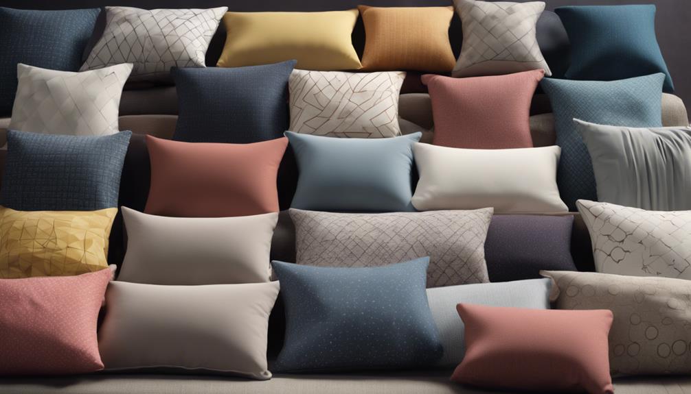 customize pillow fabric length