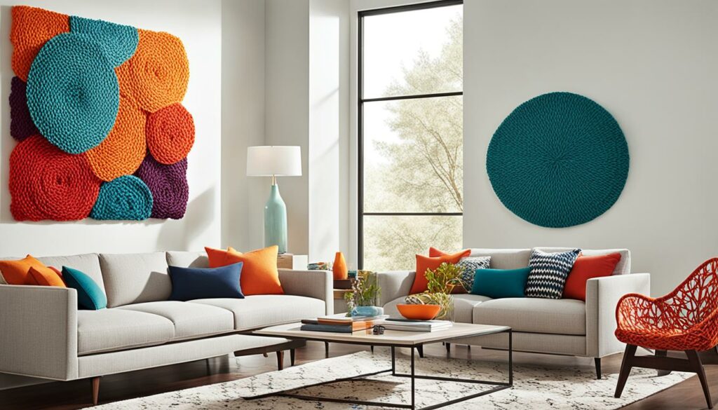 decolan yarn in interior design