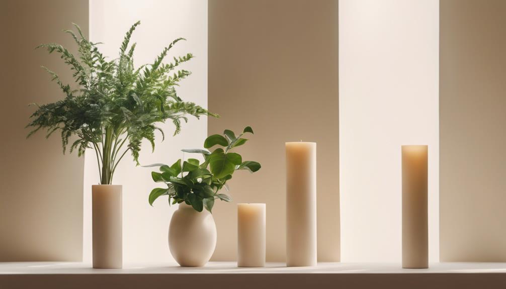 decorate with plant sconces