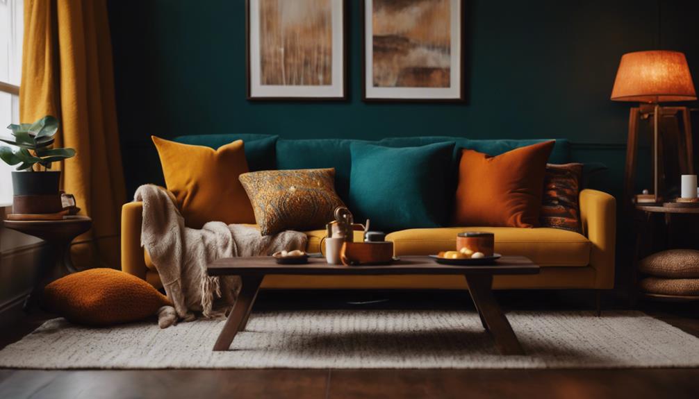 decorating with a brown couch