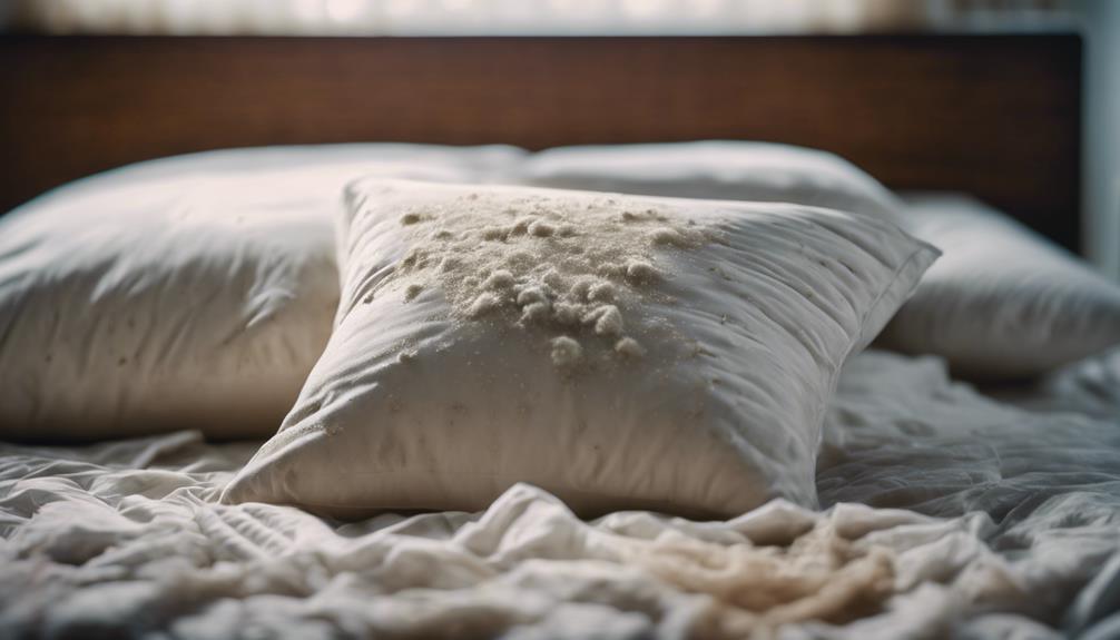 dirty pillows health effects