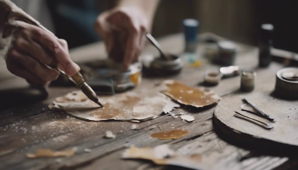 distressing denim for vintage