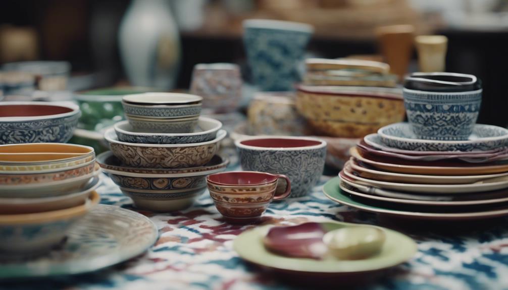 diverse tableware across cultures