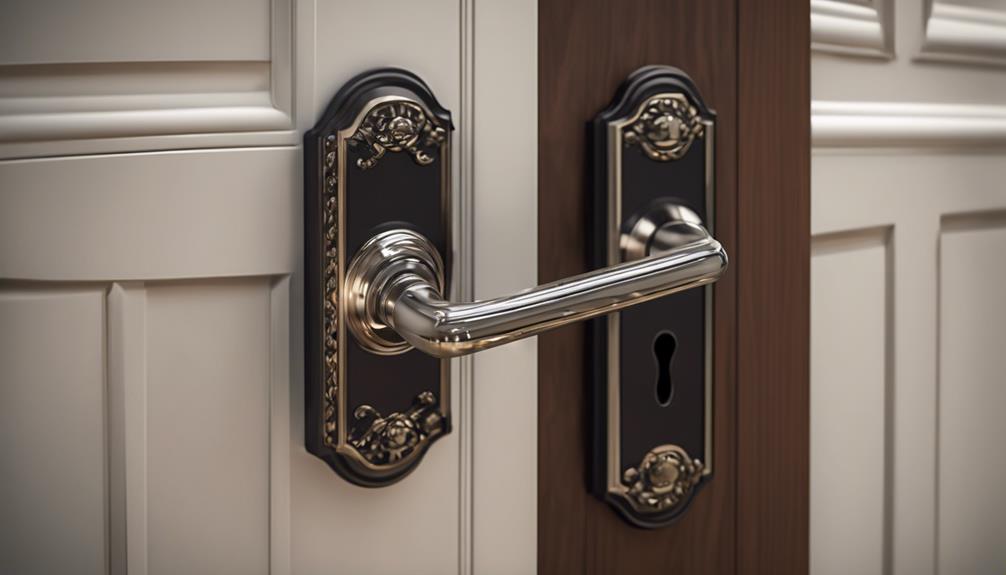 door handle finish options