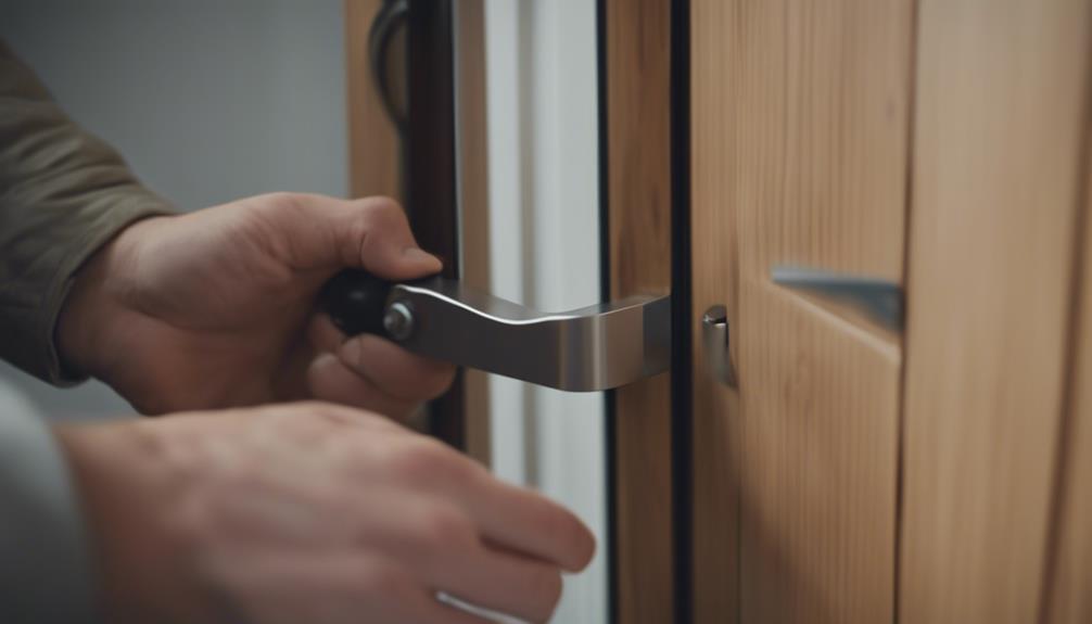 door handle installation guide