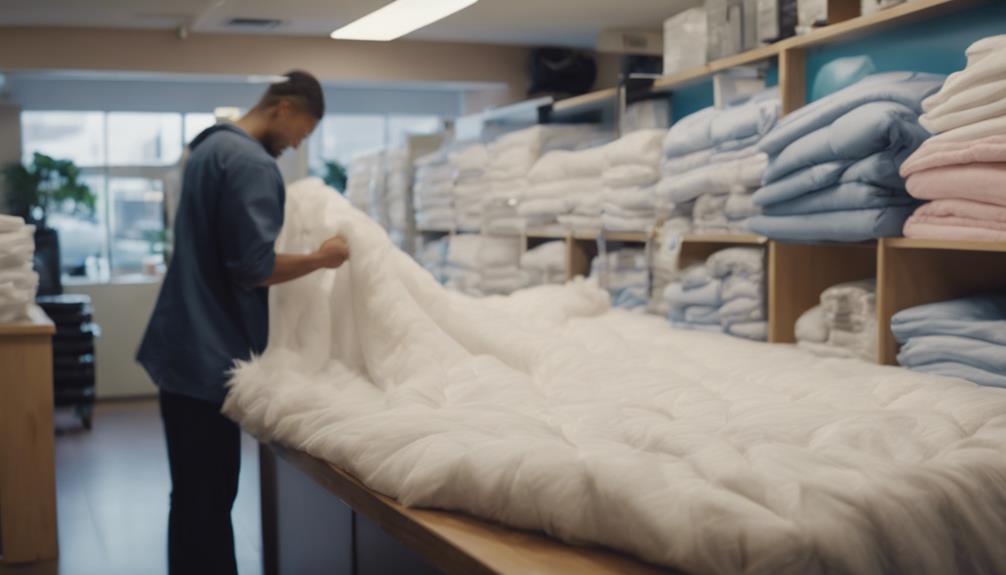 down comforter dry cleaning