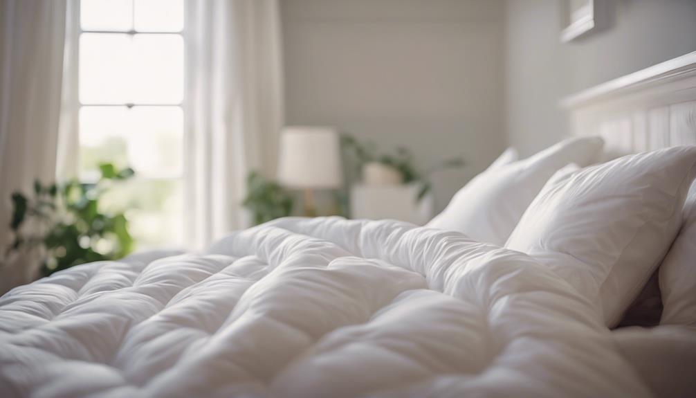 down comforter features explained