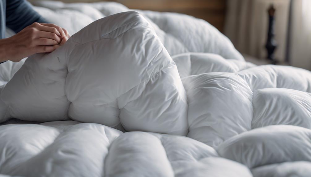 down comforter for allergies