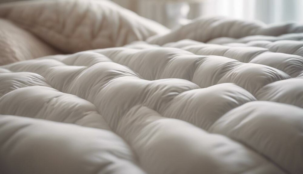 down comforters contain feathers
