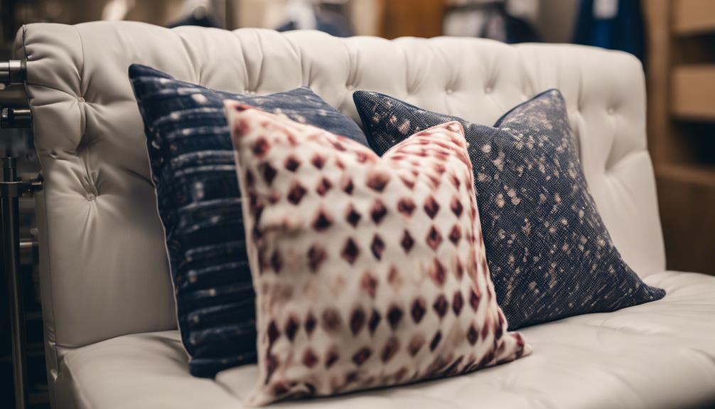 dry cleaning throw pillows