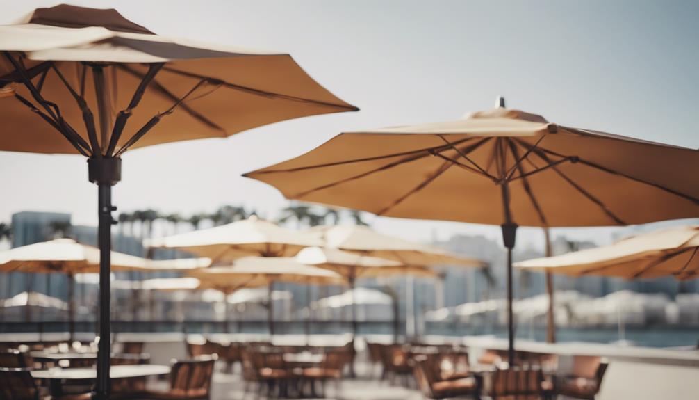 durable umbrellas for windy conditions