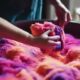 dyeing a down comforter
