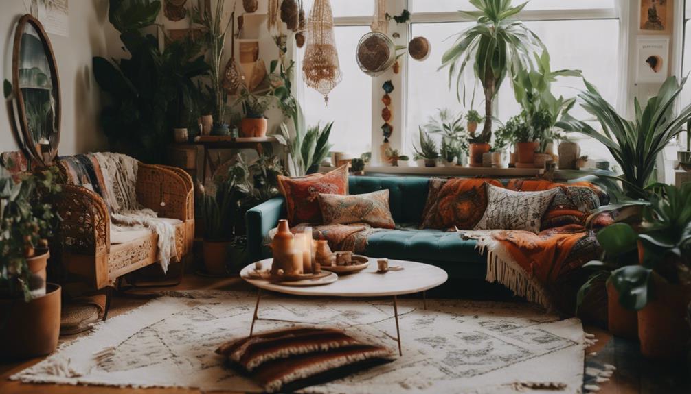 eclectic bohemian interior design