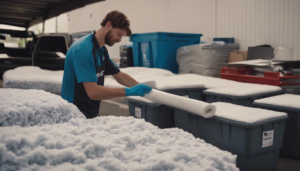 effective foam recycling initiatives