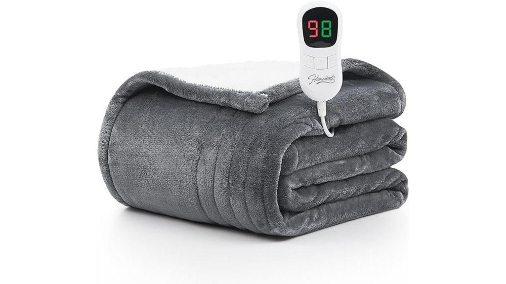 electric heated blanket features
