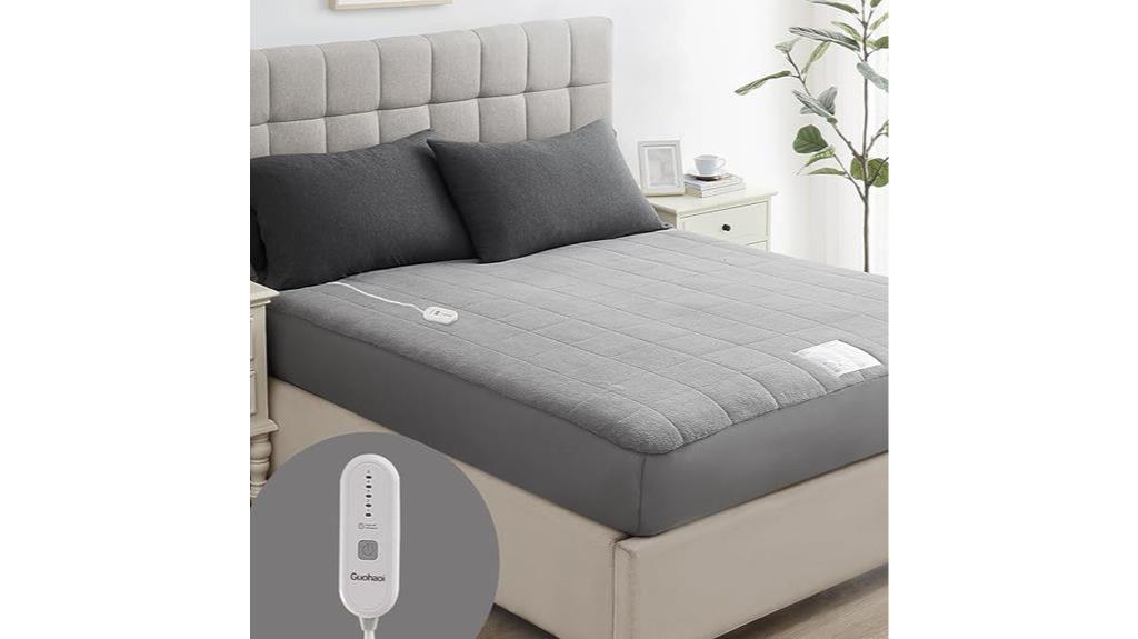 electric heated mattress pad