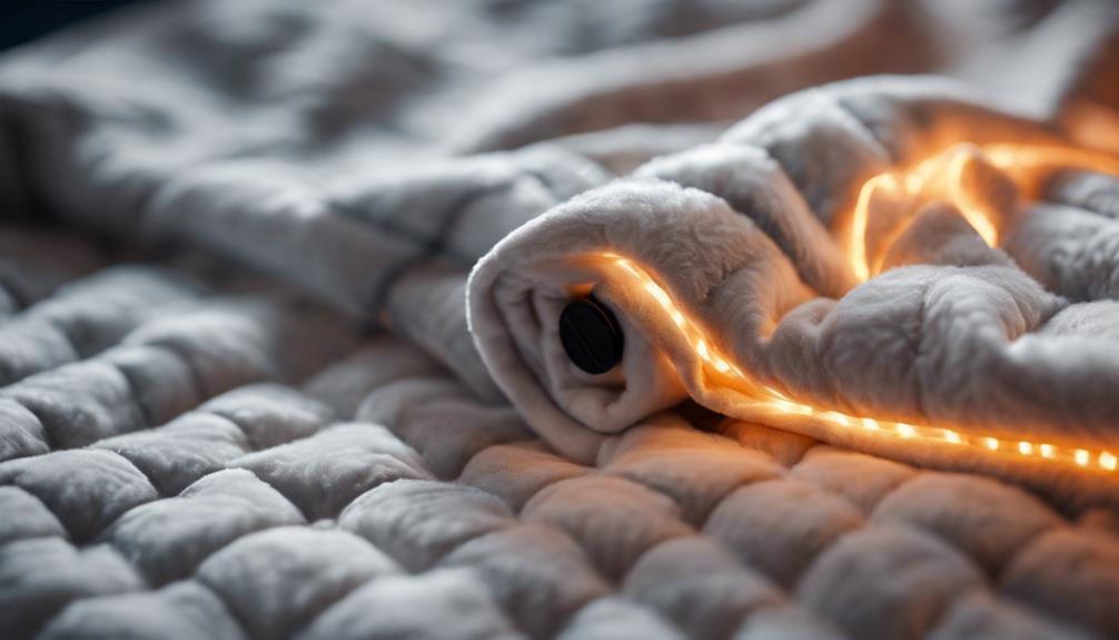 electric throw blanket features