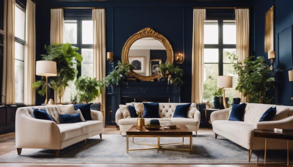 elegant furniture and decor