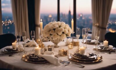 elegant table setting decor