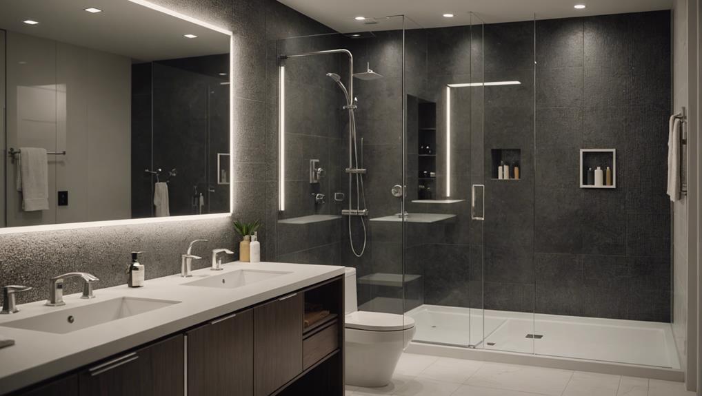 elevate bathroom design with solid surface