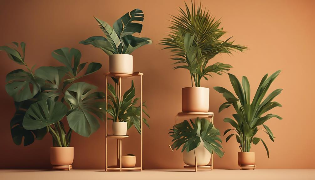 elevating indoor plants decor