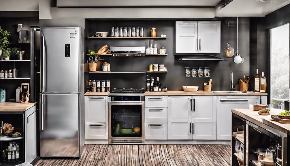 energy efficient refrigerators for small spaces