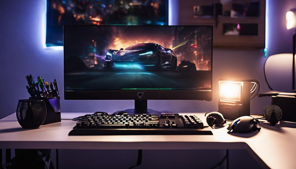 enhance gaming setup lighting