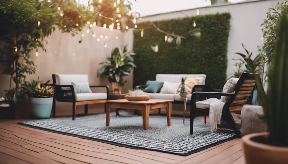 enhance outdoor space decor