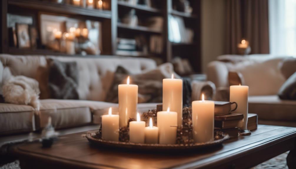 enhancing ambiance with scented candles