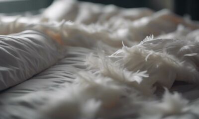 feather loss in comforters