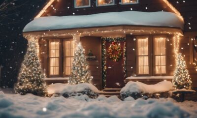 festive holiday homes sparkle