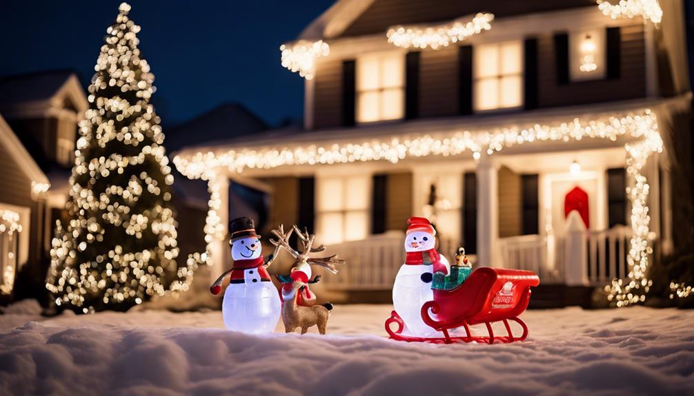 festive outdoor christmas decorations