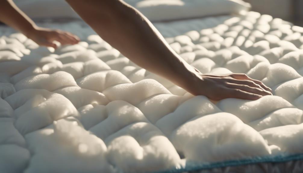 foam mattress pad care