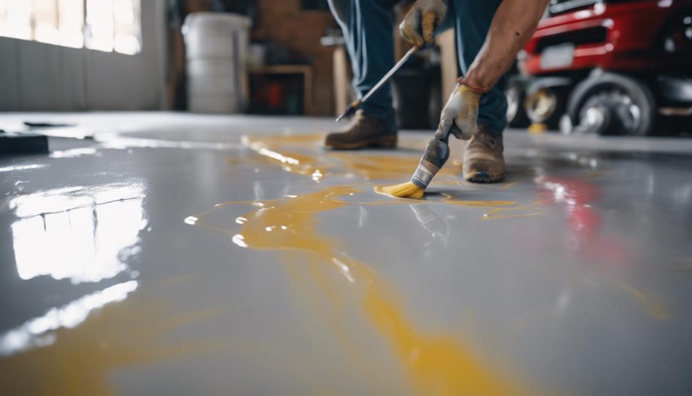 garage floor paint options