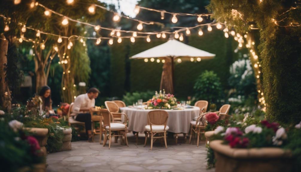 garden party planning tips