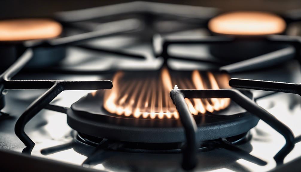 gas stove burner protection